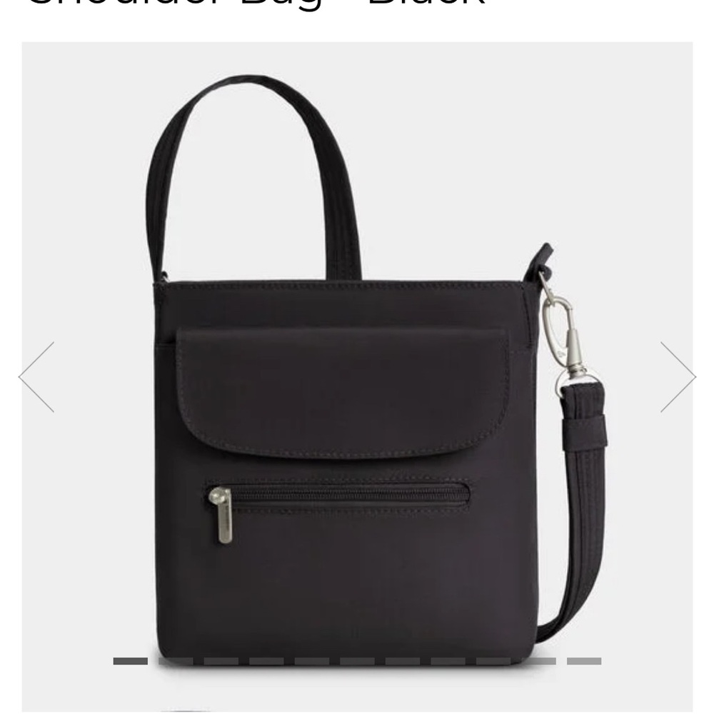 Travelon Black Crossbody Bag